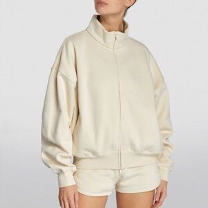 Fear of God ESSENTIALS Eggshell Full Zip Jacket